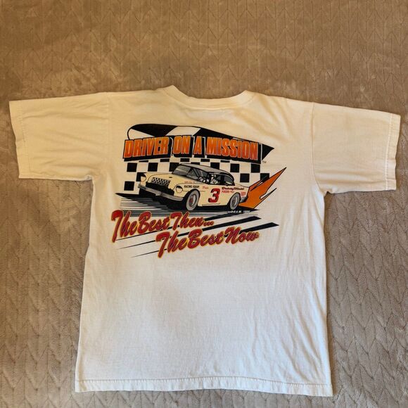 Vintage 1996 Dale Earnhardt Driver on a Mission Nascar Pre Shrunk T-Shirt M - Picture 1 of 8